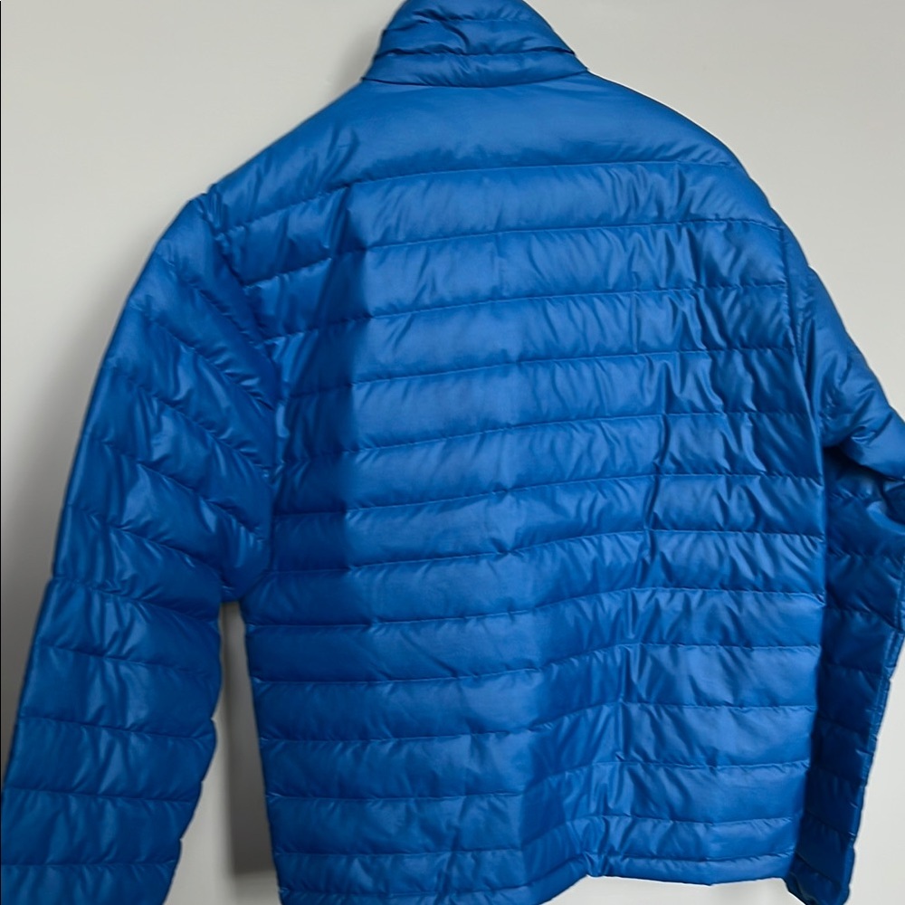 Patagonia Blue Puffer Jacket Lightweight Insulation - Picture 2 of 3